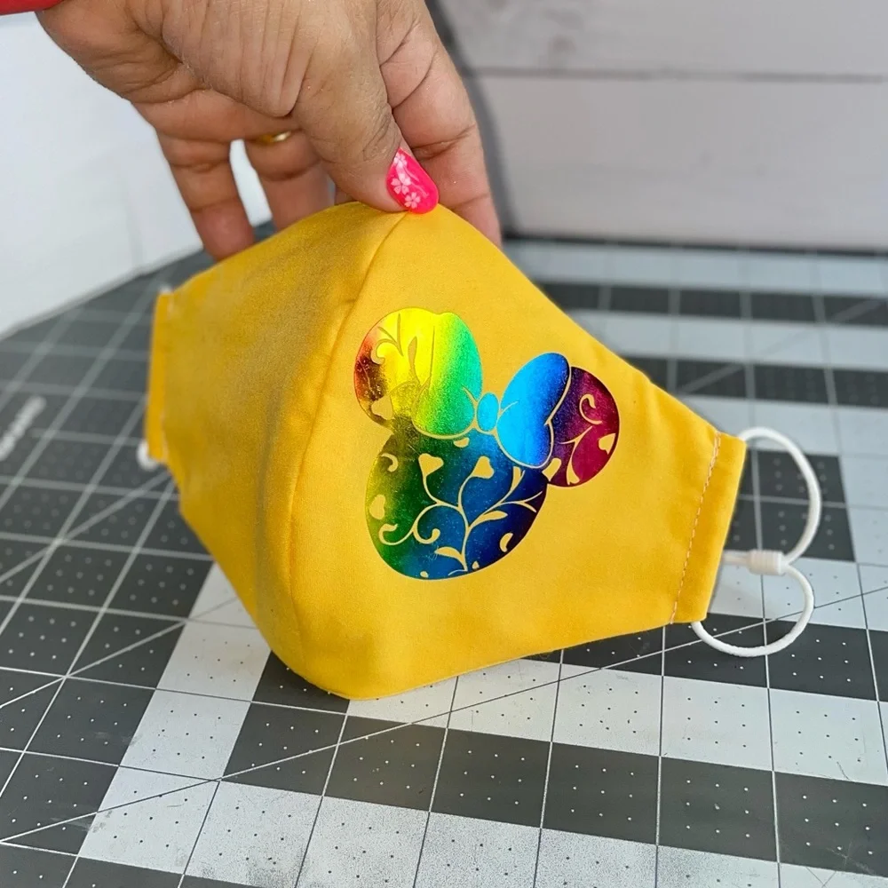 Disney Minnie Mouse mandala face mask